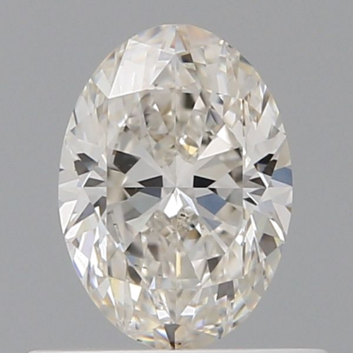 0.5 carat I-SI1 Natūralus Oval Deimantas (1)