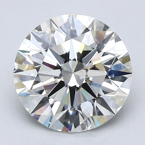 2.0 carat I-SI1 Excellent cut Natūralus Round Deimantas (1)