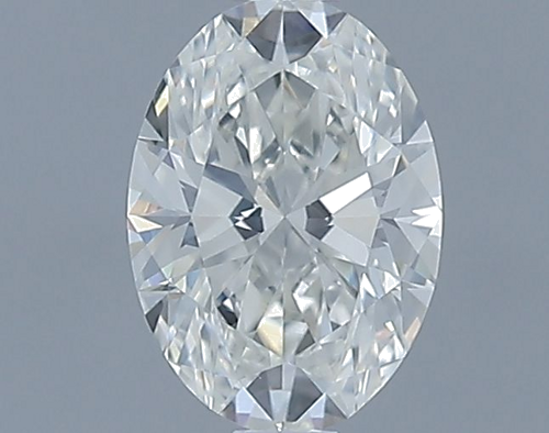 0.55 carat I-VS2 Natūralus Oval Deimantas (1)