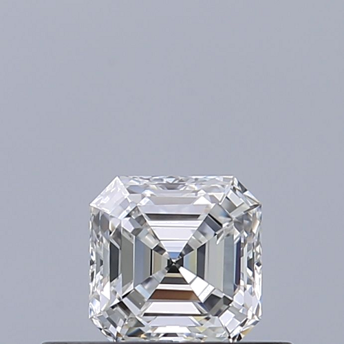 0.34 carat E-VVS1 Natūralus Asscher Deimantas (1)