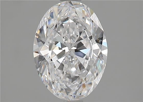 1.7 carat D-VS1 Natūralus Oval Deimantas (1)