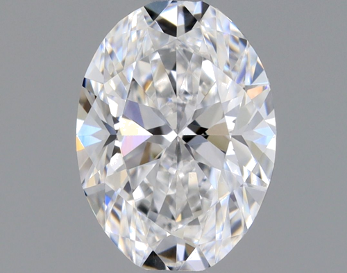 0.5 carat D-VVS2 Natūralus Oval Deimantas (1)