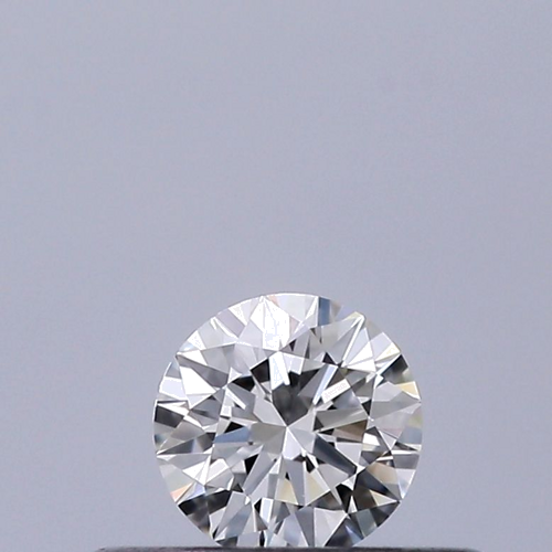 0.19 carat G-VVS2 Excellent cut Natūralus Round Deimantas (1)
