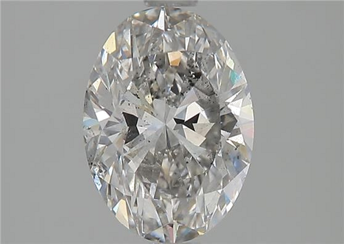 1.5 carat H-SI2 Natūralus Oval Deimantas (1)