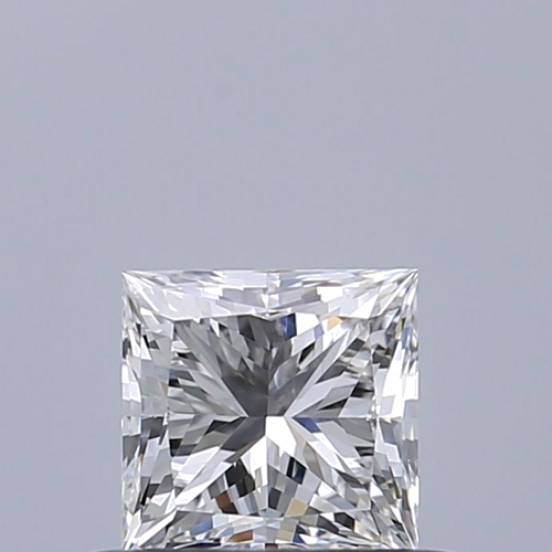 0.46 carat E-VVS2 Natūralus Princess Deimantas (1)