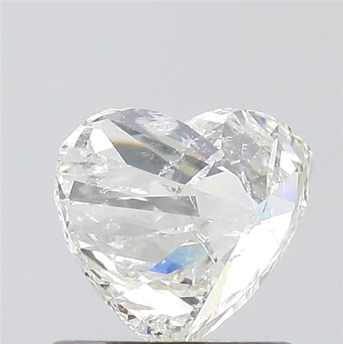 1.0 carat H-SI2 Natūralus Heart Deimantas (1)