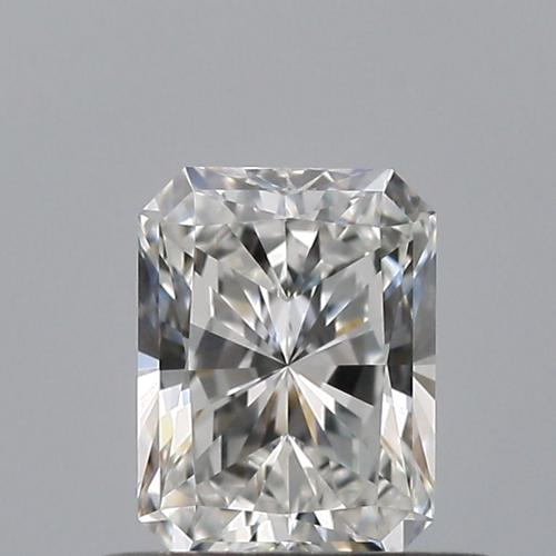 0.5 carat F-VVS1 Natūralus Radiant Deimantas (1)