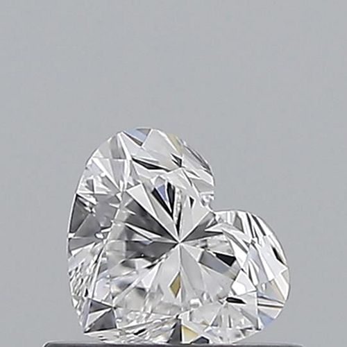 0.51 carat D-VS2 Natūralus Heart Deimantas (1)