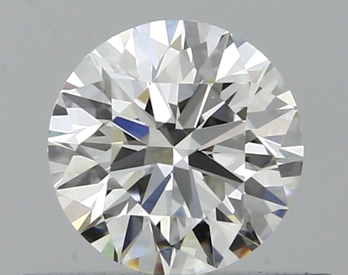 0.41 carat F-VVS2 Excellent cut Natūralus Round Deimantas (1)