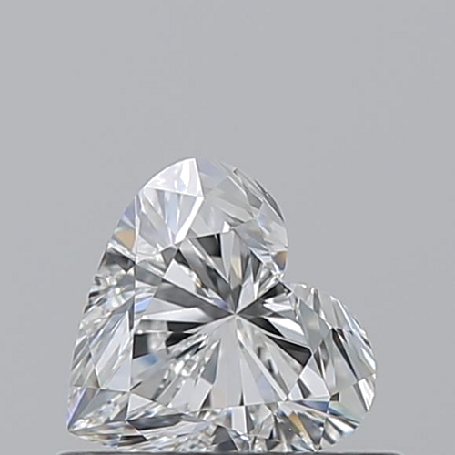 0.5 carat F-VS1 Natūralus Heart Deimantas (1)