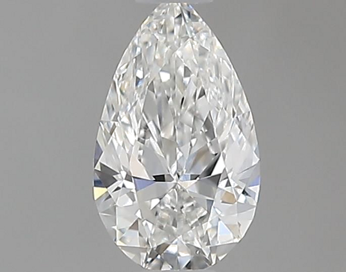 0.41 carat F-VS1 Natūralus Pear Deimantas (1)