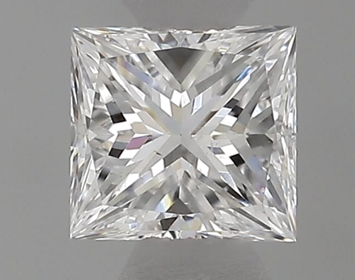 0.35 carat E-SI1 Natūralus Princess Deimantas (1)