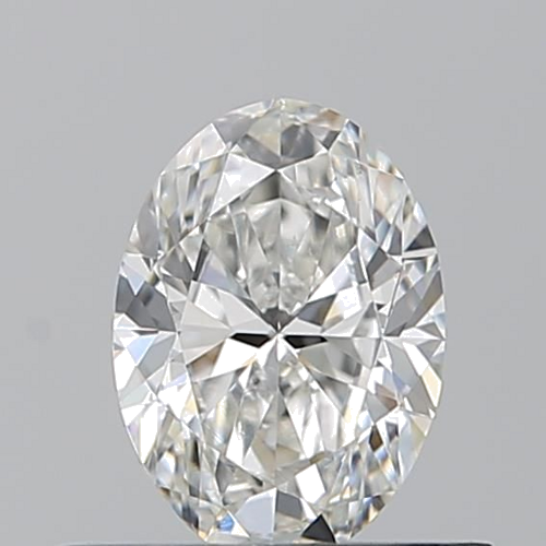 0.5 carat F-VS2 Natūralus Oval Deimantas (1)