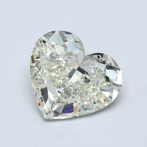 2.51 carat K-SI1 Natūralus Heart Deimantas (1)