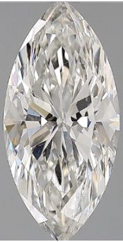 2.01 carat G-SI2 Natūralus Marquise Deimantas (1)