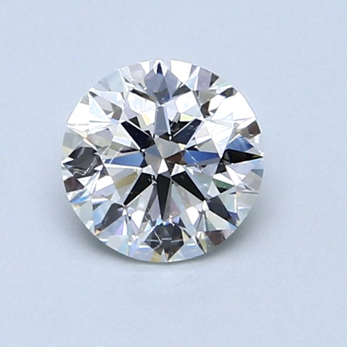 0.9 carat G-SI2 Excellent cut Natūralus Round Deimantas (1)