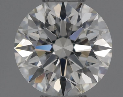 0.38 carat H-VVS2 Excellent cut Natūralus Round Deimantas (1)