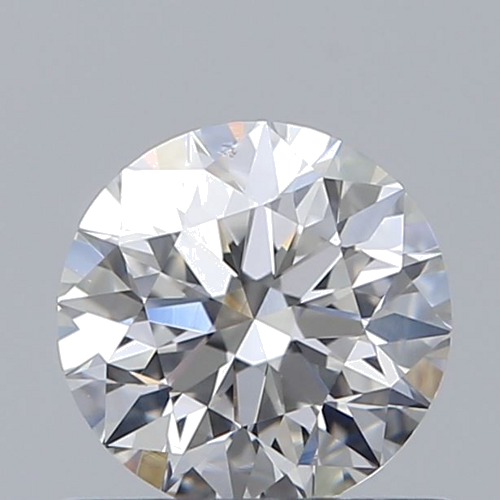 0.76 carat G-SI1 Excellent cut Natūralus Round Deimantas (1)