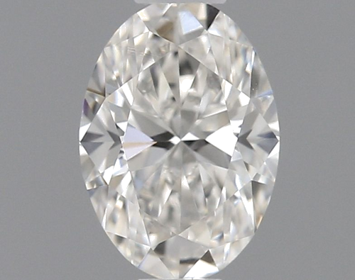 0.45 carat D-VVS2 Natūralus Oval Deimantas (1)