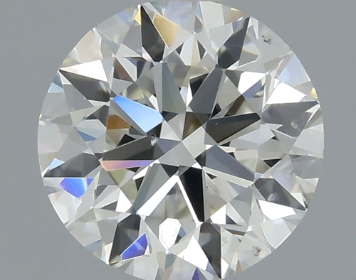 0.53 carat I-SI1 Excellent cut Natūralus Round Deimantas (1)