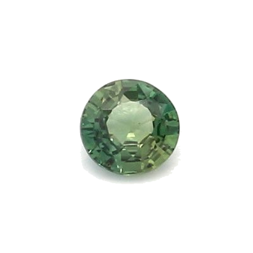 0.23 carat GREEN BRILLIANTSTEP cut Round Safyras (1)