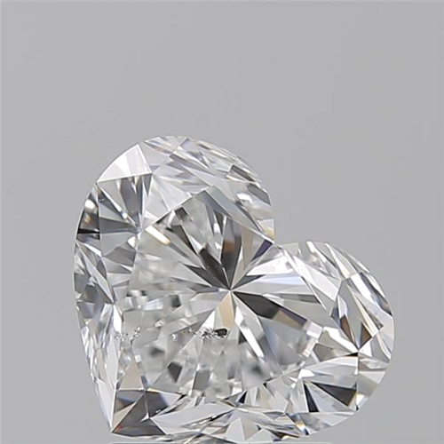 2.2 carat E-SI2 Natūralus Heart Deimantas (1)