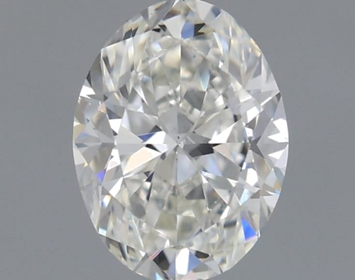 0.52 carat G-VS2 Natūralus Oval Deimantas (1)