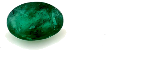 0.45 carat GREEN Oval Smaragdas (1)