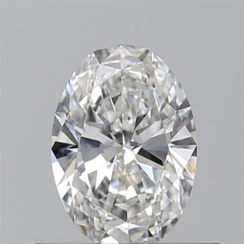 0.5 carat G-VVS2 Natūralus Oval Deimantas (1)