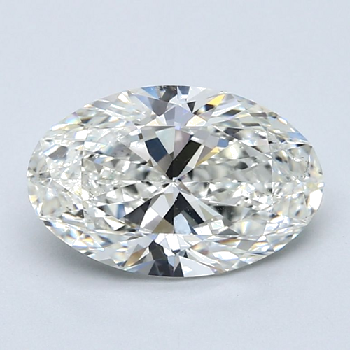 2.51 carat I-SI2 Natūralus Oval Deimantas (1)