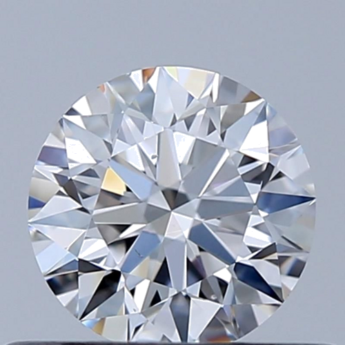 0.41 carat F-SI1 Excellent cut Natūralus Round Deimantas (1)