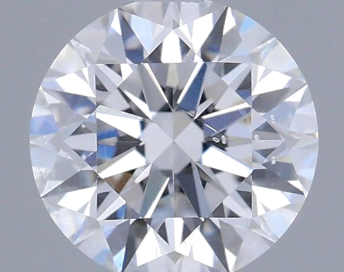 0.46 carat D-SI1 Excellent cut Natūralus Round Deimantas (1)
