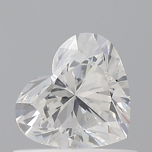 0.59 carat F-SI2 Natūralus Heart Deimantas (1)