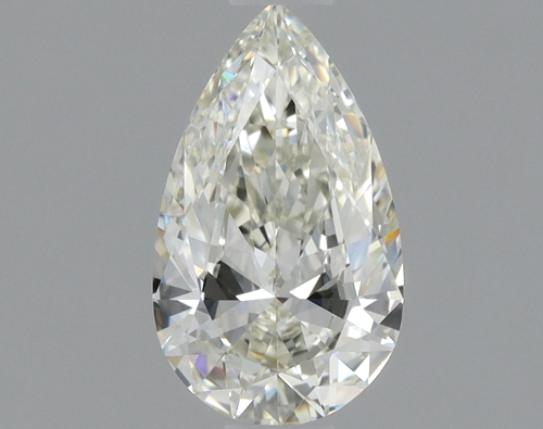 0.66 carat J-VVS2 Natūralus Pear Deimantas (1)