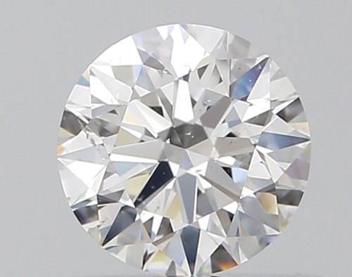 0.57 carat F-SI2 Excellent cut Natūralus Round Deimantas (1)