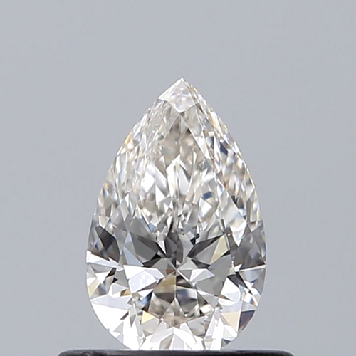 0.5 carat G-VVS2 Natūralus Pear Deimantas (1)