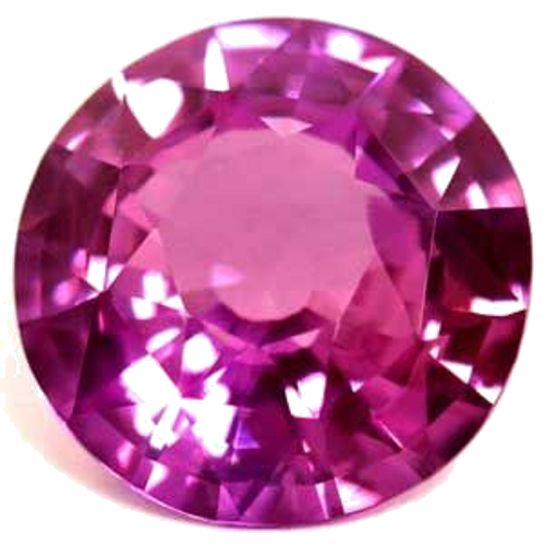 1.3 carat PINK Round Safyras (1)