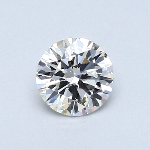 0.47 carat F-SI1 Very Good cut Natūralus Round Deimantas (1)