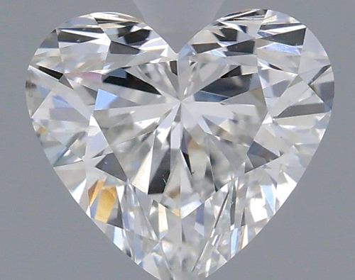 0.41 carat F-SI1 Natūralus Heart Deimantas (1)