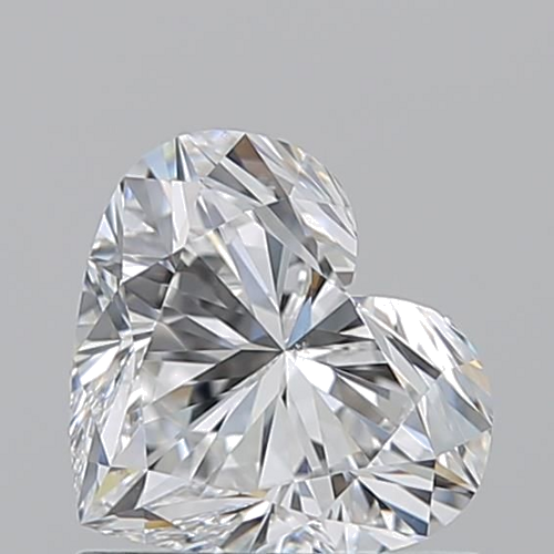 1.02 carat E-SI1 Natūralus Heart Deimantas (1)