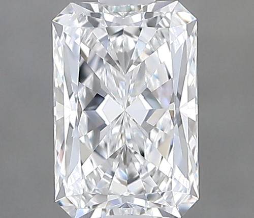 0.6 carat F-VVS1 Natūralus Radiant Deimantas (1)