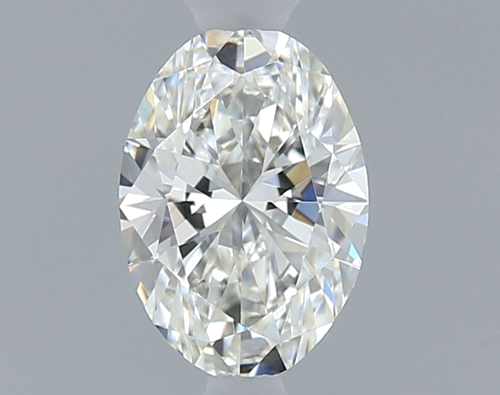 0.32 carat H-VVS2 Natūralus Oval Deimantas (1)