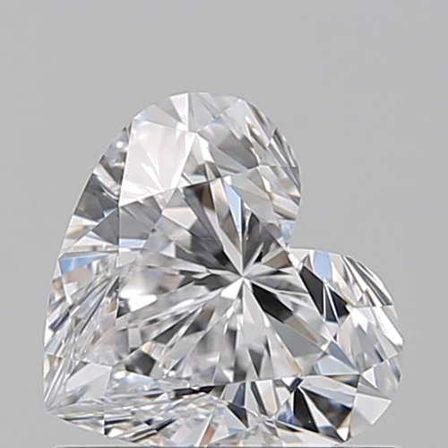 0.76 carat D-VVS1 Natūralus Heart Deimantas (1)