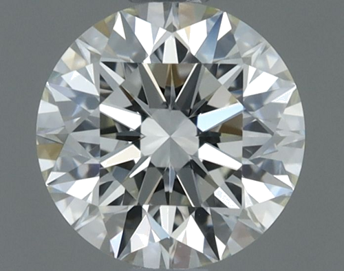 0.61 carat K-VVS2 Excellent cut Natūralus Round Deimantas (1)