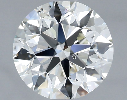 2.0 carat K-SI2 Excellent cut Natūralus Round Deimantas (1)