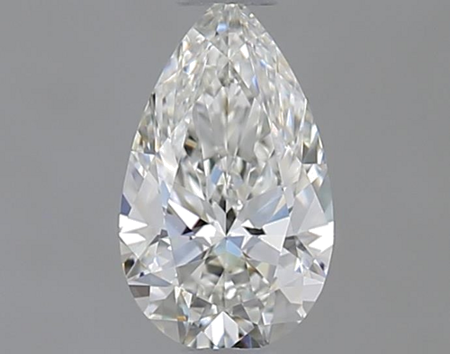 0.5 carat H-IF Natūralus Pear Deimantas (1)