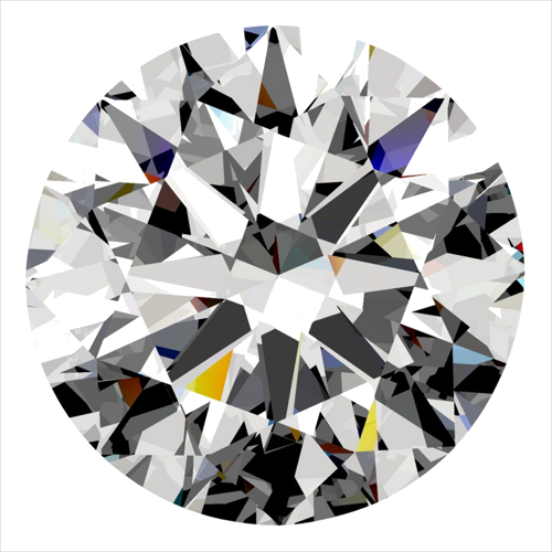 0.3 carat E-VVS2 Excellent cut Natūralus Round Deimantas (1)