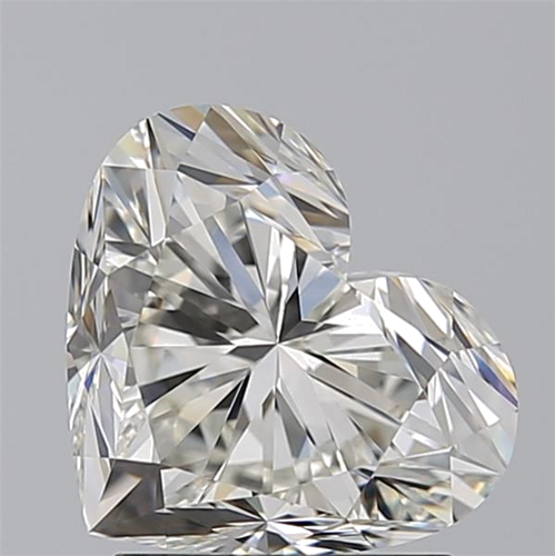 2.01 carat J-VVS1 Natūralus Heart Deimantas (1)