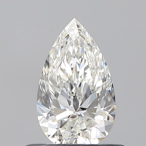 0.5 carat G-VVS1 Natūralus Pear Deimantas (1)