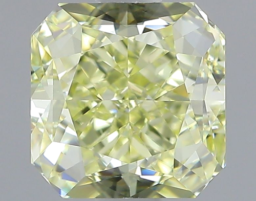 1.33 carat Fancy Light Yellow-VS2 Natūralus Radiant Deimantas (1)
